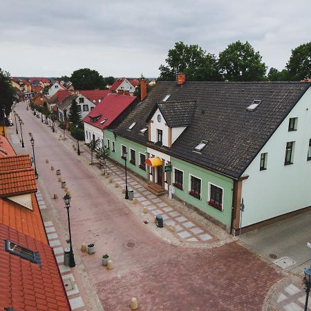 Dom Wczasowy Pod Zegarem Łeba Dış mekan fotoğraf